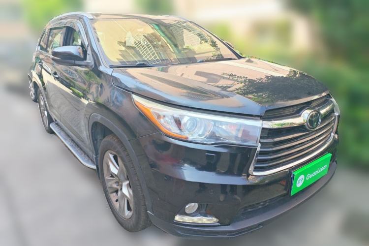 Used Toyota Highlander 2017 2.0T Four-Wheel Drive Ultimate Edition 7 Seats Front Right 45 Deg