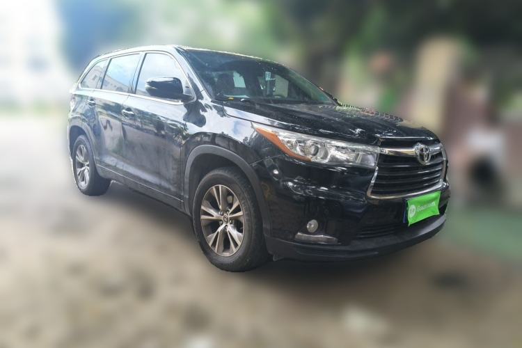 Used Toyota Highlander 2017 2.0T Four-Wheel Drive Elite Edition 7-Seater Front Right 45 Deg