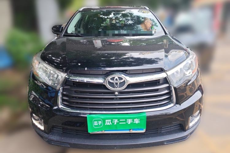 Used Toyota Highlander 2017 2.0T Four-Wheel Drive Luxury Edition 7 Seats Front