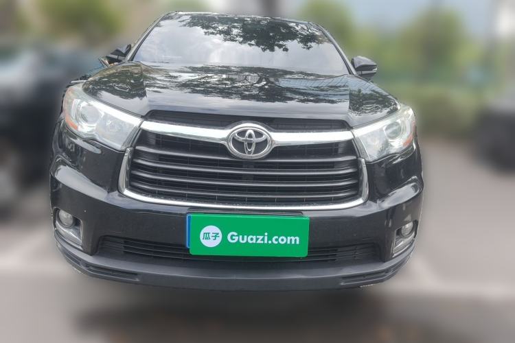 Used Toyota Highlander 2017 2.0T Four-Wheel Drive Elite Edition 7-Seater Front