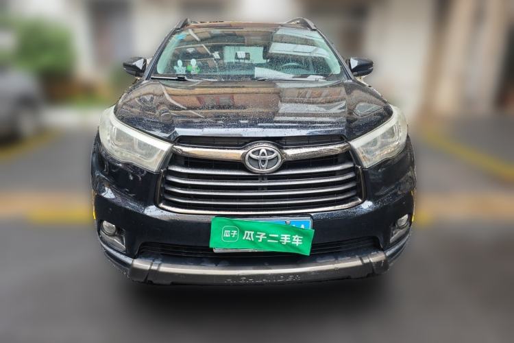 Used Toyota Highlander 2017 2.0T Four-Wheel Drive Black Edition Limited Model Front