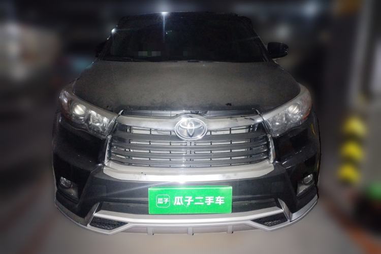 Used Toyota Highlander 2017 2.0T Four-Wheel Drive Elite Edition 7-Seater Front