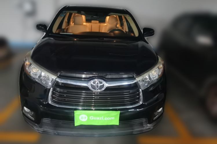 Used Toyota Highlander 2017 2.0T Four-Wheel Drive Elite Edition 7-Seater Front