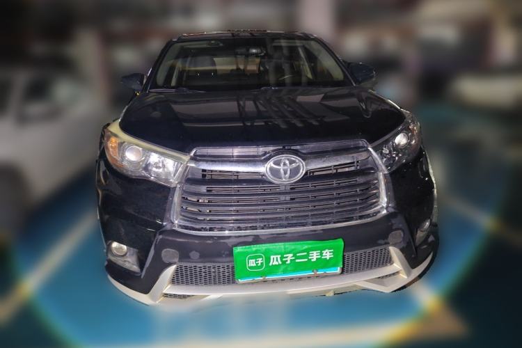 Used Toyota Highlander 2017 2.0T Four-Wheel Drive Luxury Edition 7 Seats Front
