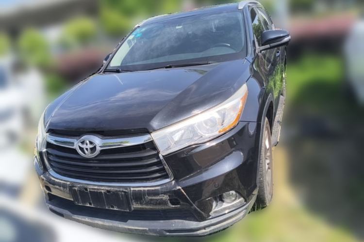 Used Toyota Highlander 2017 2.0T Four-Wheel Drive Luxury Edition 7 Seats Front