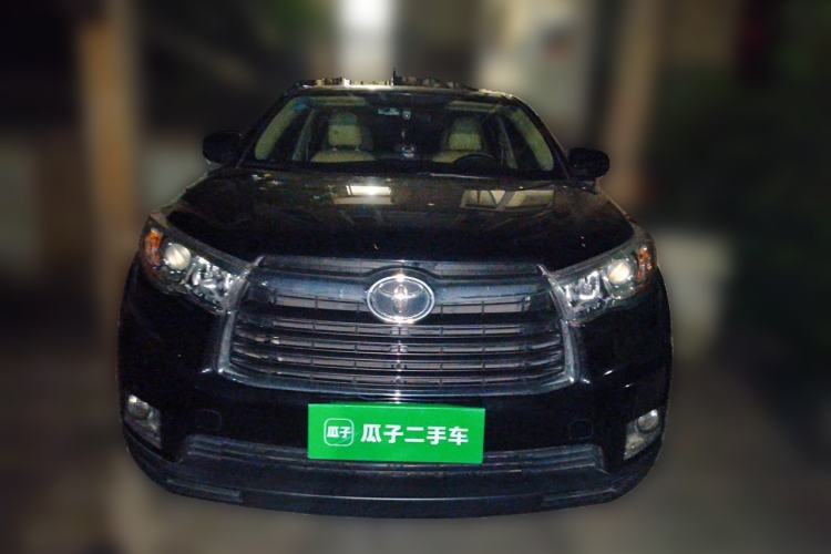 Used Toyota Highlander 2017 2.0T Four-Wheel Drive Elite Edition 7-Seater Front