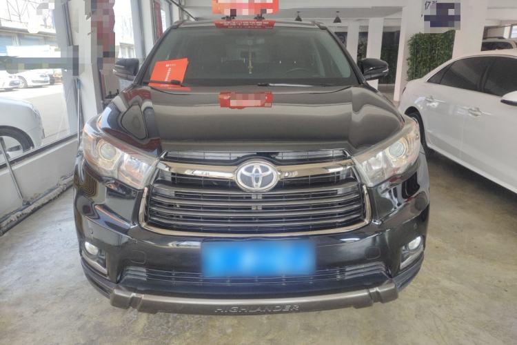 Used Toyota Highlander 2017 2.0T Four-Wheel Drive Black Edition Limited Model Front