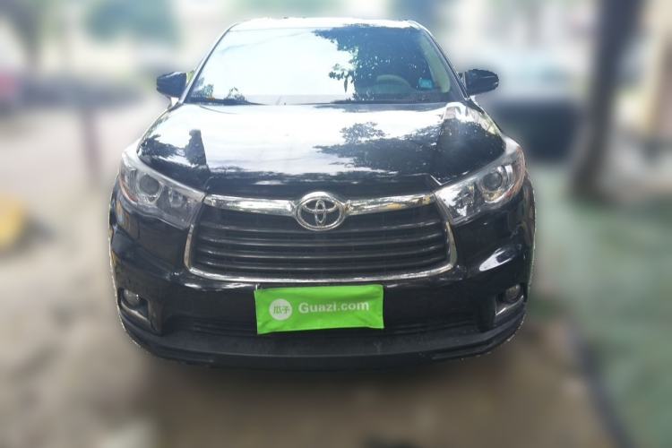 Used Toyota Highlander 2017 2.0T Four-Wheel Drive Elite Edition 7-Seater Front