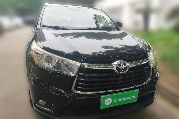 Used Toyota Highlander 2017 2.0T Four-Wheel Drive Luxury Edition 7 Seats Front