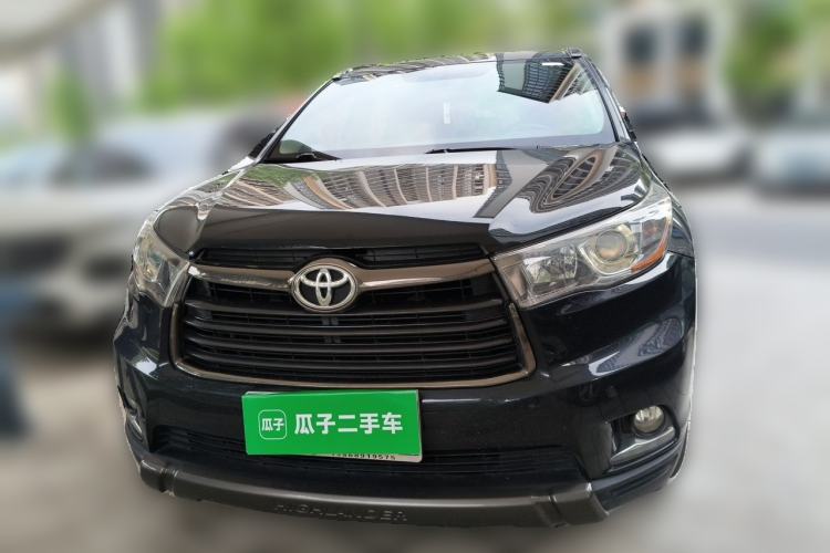 Used Toyota Highlander 2017 2.0T Four-Wheel Drive Black Edition Limited Model Front