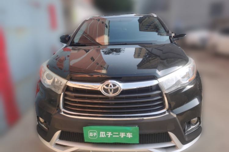 Used Toyota Highlander 2017 2.0T Four-Wheel Drive Luxury Edition 7 Seats Front