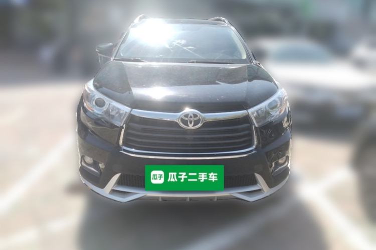 Used Toyota Highlander 2017 2.0T Four-Wheel Drive Elite Edition 7-Seater Front