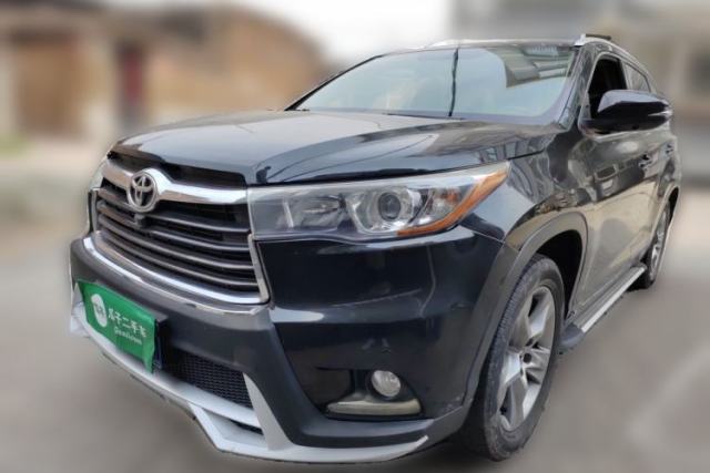 Used Toyota Highlander 2017 2.0T Four-Wheel Drive Luxury Edition 7 Seats