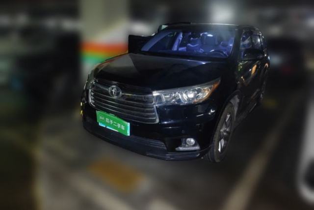 Used Toyota Highlander 2017 2.0T Four-Wheel Drive Luxury Edition 7 Seats