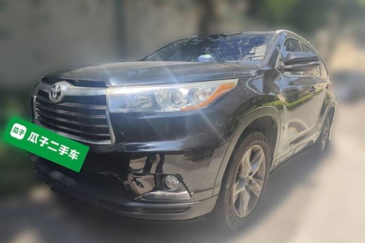 Used Toyota Highlander 2017 2.0T Four-Wheel Drive Luxury Edition 7 Seats Guazi used car, China used car export, Used car for sale, Used cars, Cheapest cars for sale