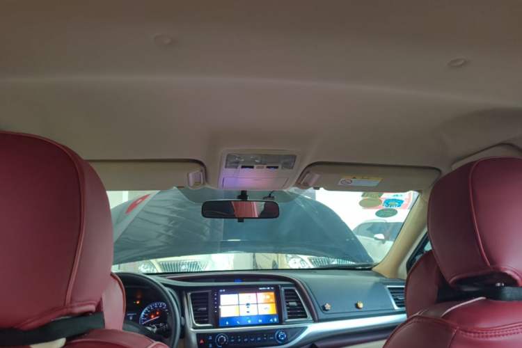 Used Toyota Highlander 2017 2.0T Two-Wheel Drive Elite Edition 5 Seats Headliner