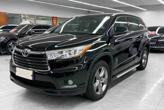 Used Toyota Highlander 2017 2.0T Four-Wheel Drive Luxury Edition 7 Seats