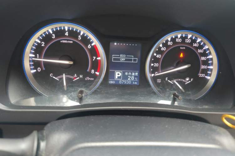 Used Toyota Highlander 2017 2.0T Four-Wheel Drive Luxury Edition 7 Seats Instrument Cluster