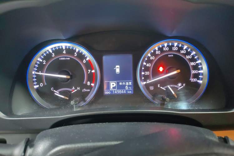 Used Toyota Highlander 2017 2.0T Four-Wheel Drive Luxury Edition 7 Seats Instrument Cluster