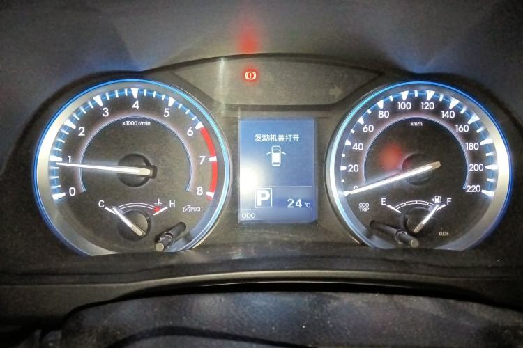 Used Toyota Highlander 2017 2.0T Four-Wheel Drive Luxury Edition 7 Seats Instrument Cluster