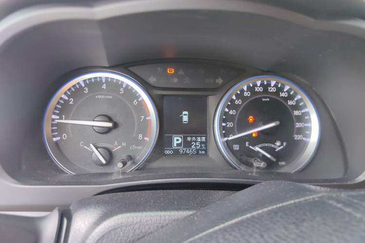 Used Toyota Highlander 2017 2.0T Four-Wheel Drive Luxury Edition 7 Seats Instrument Cluster
