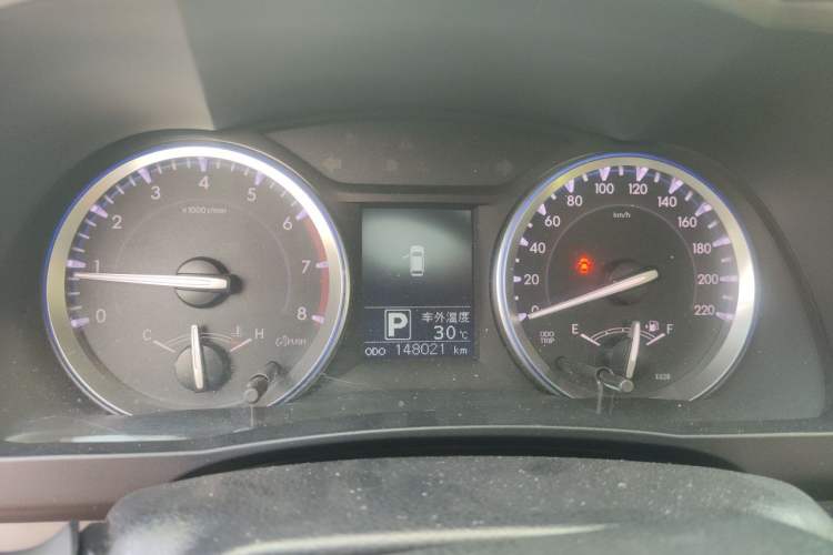Used Toyota Highlander 2017 2.0T Four-Wheel Drive Luxury Edition 7 Seats Instrument Cluster
