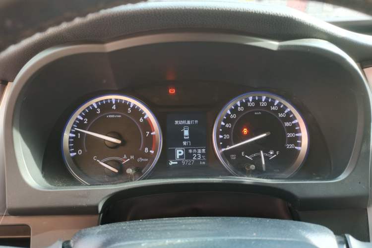 Used Toyota Highlander 2017 2.0T Four-Wheel Drive Luxury Edition 7 Seats Instrument Cluster