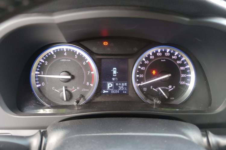 Used Toyota Highlander 2017 2.0T Four-Wheel Drive Black Edition Limited Model Instrument Cluster