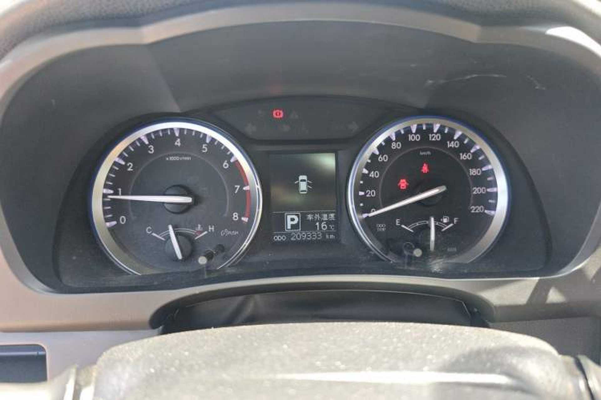 Used Toyota Highlander 2017 2.0T Four-Wheel Drive Luxury Edition 7 Seats Instrument Cluster