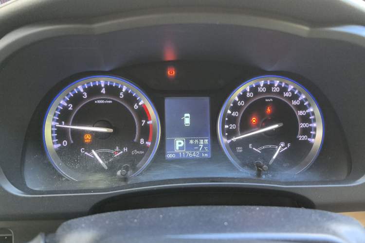 Used Toyota Highlander 2017 2.0T Four-Wheel Drive Elite Edition 7-Seater Instrument Cluster