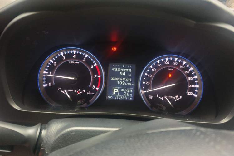 Used Toyota Highlander 2017 2.0T Four-Wheel Drive Luxury Edition 7 Seats Instrument Cluster
