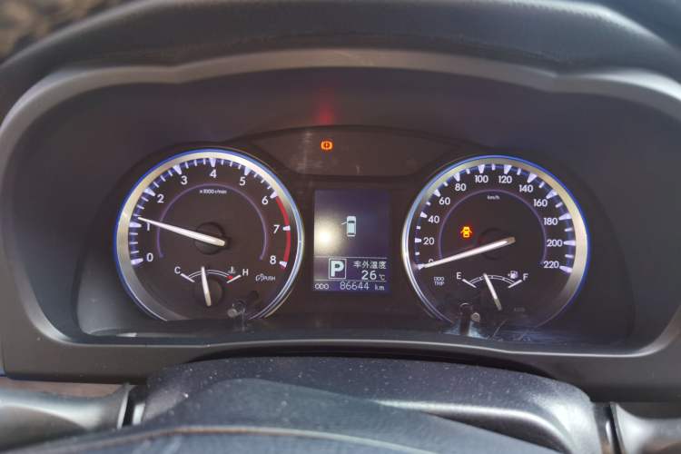 Used Toyota Highlander 2017 2.0T Two-Wheel Drive Luxury Edition 7 Seats Instrument Cluster