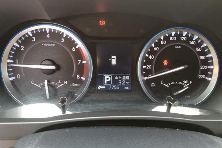 Used Toyota Highlander 2017 2.0T Four-Wheel Drive Luxury Edition 7 Seats Instrument Cluster