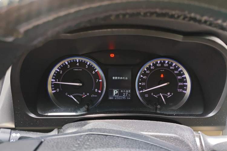 Used Toyota Highlander 2017 2.0T Four-Wheel Drive Elite Edition 7-Seater Instrument Cluster