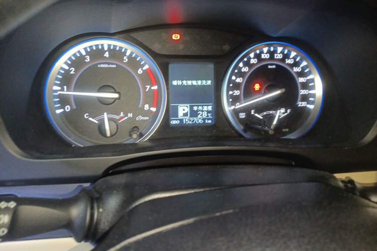 Used Toyota Highlander 2017 2.0T Four-Wheel Drive Elite Edition 7-Seater Instrument Cluster
