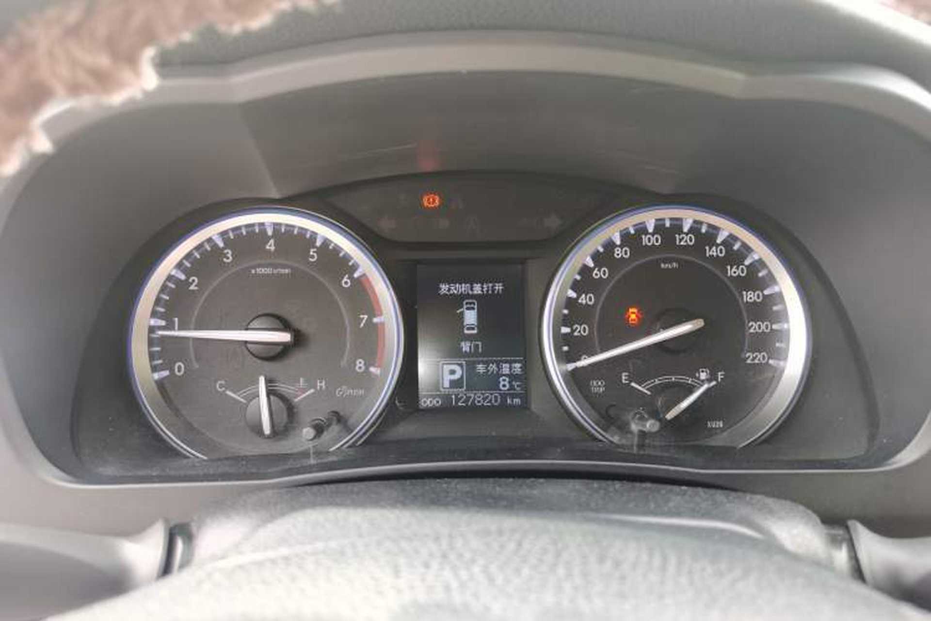 Used Toyota Highlander 2017 2.0T Four-Wheel Drive Elite Edition 7-Seater Instrument Cluster