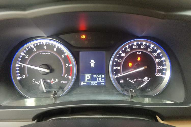 Used Toyota Highlander 2017 2.0T Four-Wheel Drive Elite Edition 7-Seater Instrument Cluster