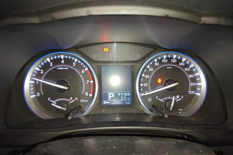 Used Toyota Highlander 2017 2.0T Four-Wheel Drive Luxury Edition 7 Seats Instrument Cluster