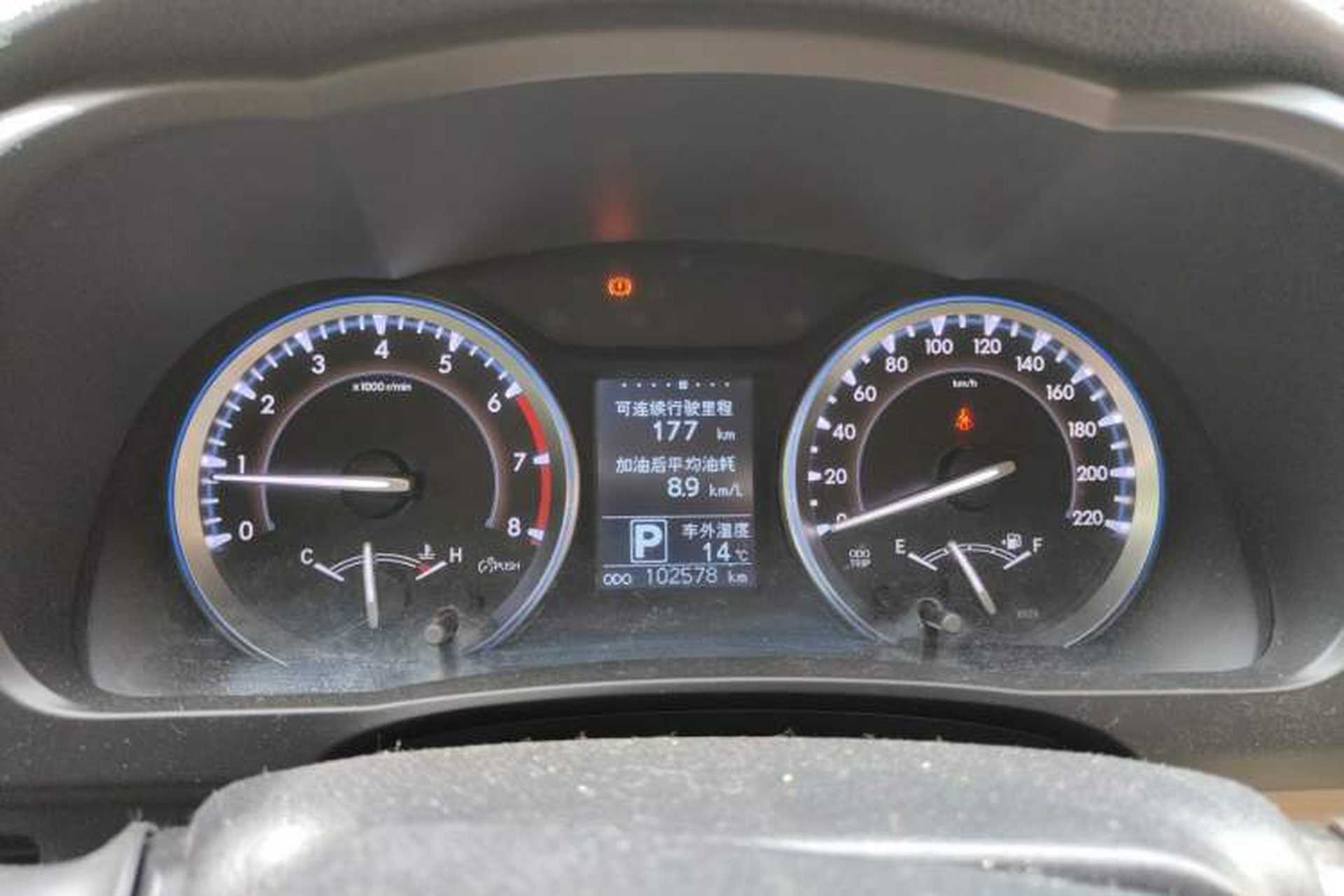 Used Toyota Highlander 2017 2.0T Two-Wheel Drive Elite Version 7 Seats Instrument Cluster