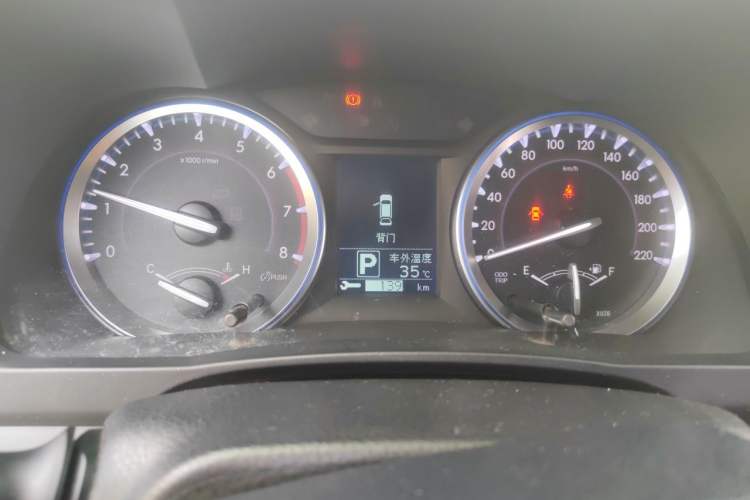 Used Toyota Highlander 2017 2.0T Four-Wheel Drive Luxury Edition 7 Seats Instrument Cluster