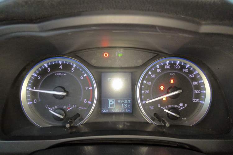 Used Toyota Highlander 2017 2.0T Four-Wheel Drive Elite Edition 7-Seater Instrument Cluster