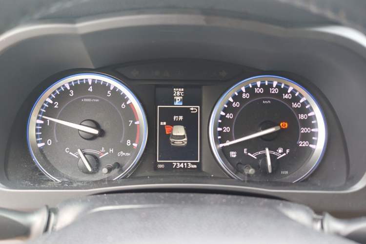 Used Toyota Highlander 2017 2.0T Four-Wheel Drive Ultimate Edition 7 Seats Instrument Cluster