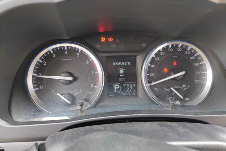 Used Toyota Highlander 2017 2.0T Four-Wheel Drive Luxury Edition 7 Seats Instrument Cluster