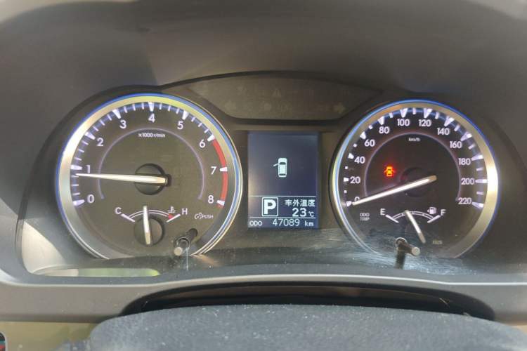 Used Toyota Highlander 2017 2.0T Four-Wheel Drive Elite Edition 7-Seater Instrument Cluster