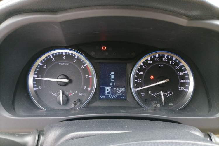 Used Toyota Highlander 2017 2.0T Four-Wheel Drive Luxury Edition 7 Seats Instrument Cluster