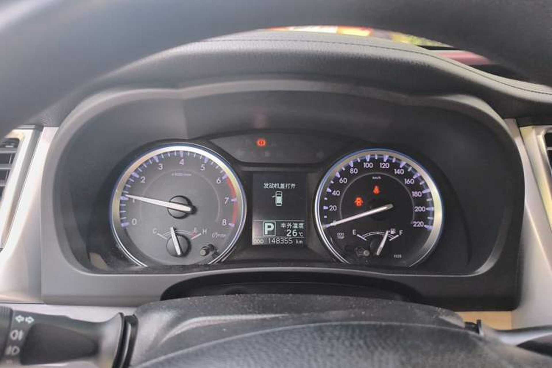 Used Toyota Highlander 2017 2.0T Two-Wheel Drive Elite Edition 5 Seats Instrument Cluster