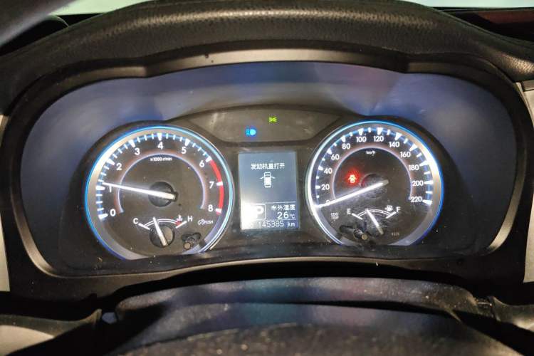 Used Toyota Highlander 2017 2.0T Four-Wheel Drive Elite Edition 7-Seater Instrument Cluster