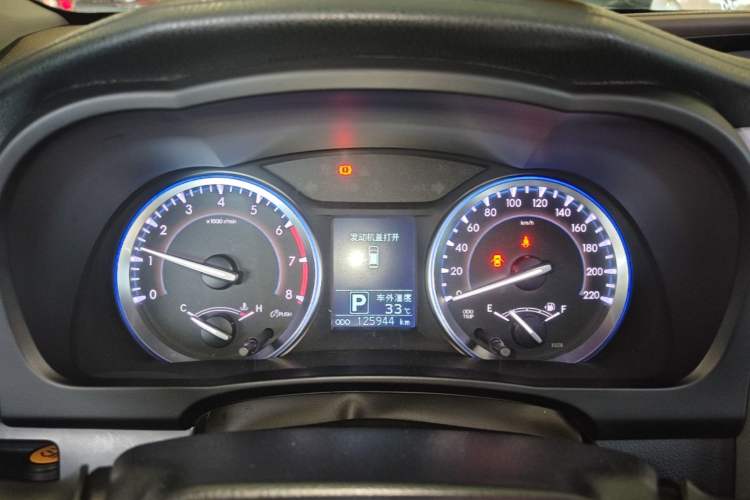 Used Toyota Highlander 2017 2.0T Four-Wheel Drive Luxury Edition 7 Seats Instrument Cluster