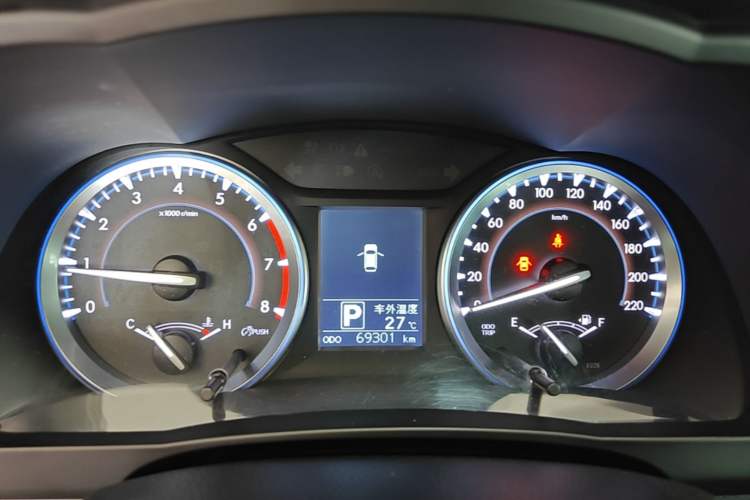 Used Toyota Highlander 2017 2.0T Four-Wheel Drive Luxury Edition 7 Seats Instrument Cluster