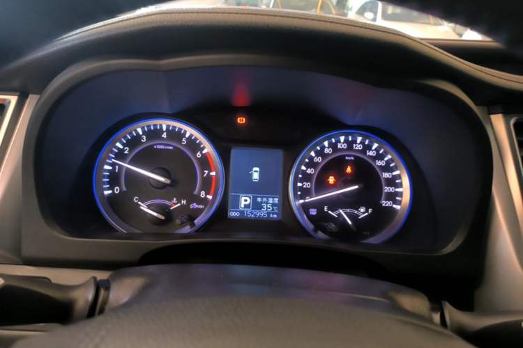 Used Toyota Highlander 2017 2.0T Four-Wheel Drive Luxury Edition 7 Seats Instrument Cluster